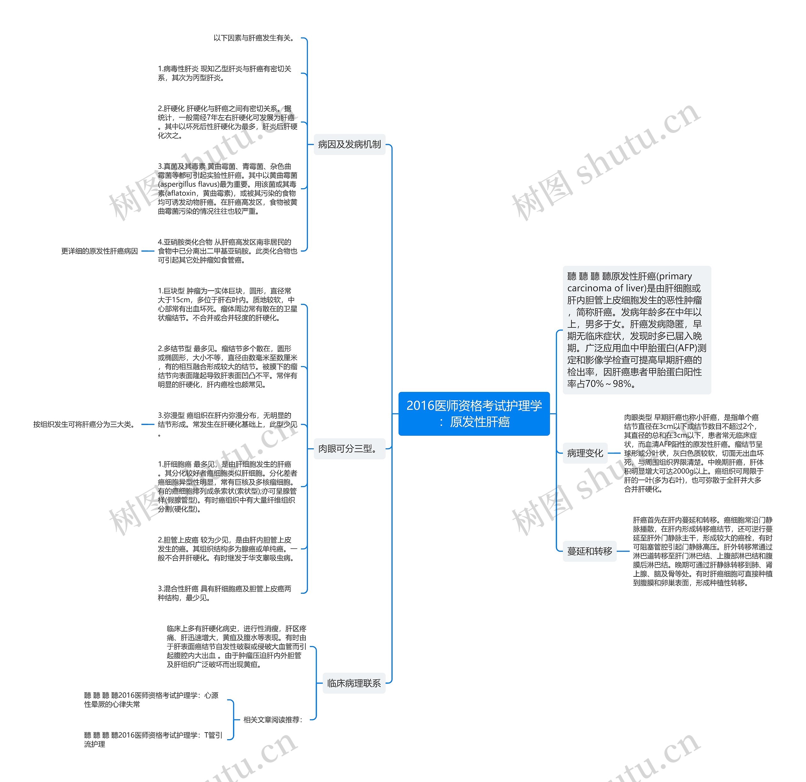 2016医师资格考试护理学:原发性肝癌 2016医师资格考试护理学:原发性肝癌