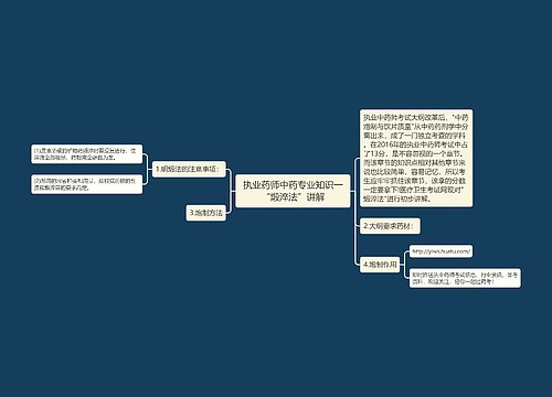 执业药师中药专业知识一“煅淬法”讲解