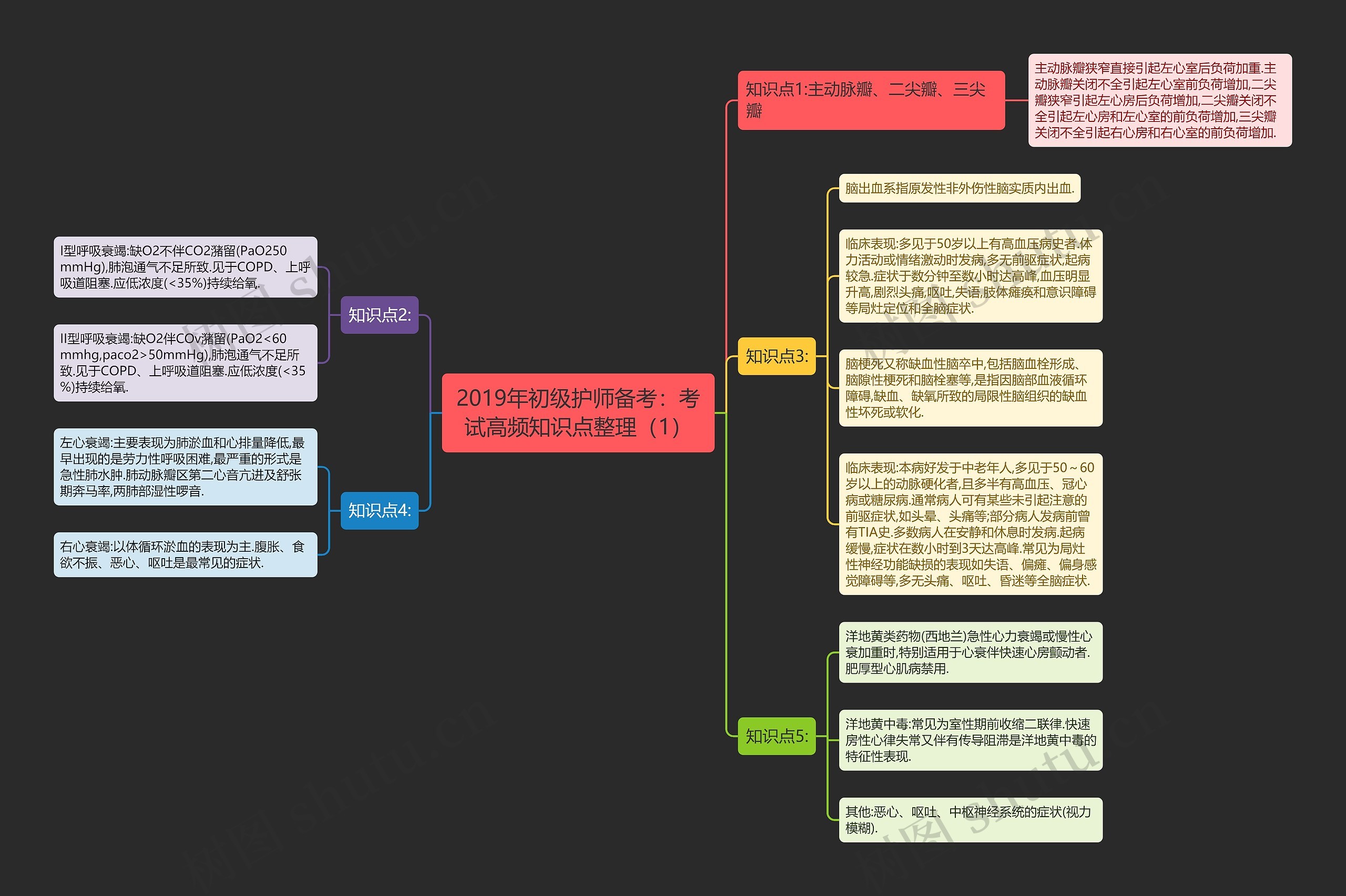 2019年初级护师备考:考试高频知识点整理(1) 2019年初级护师备考:考试高频知识点整理(1)