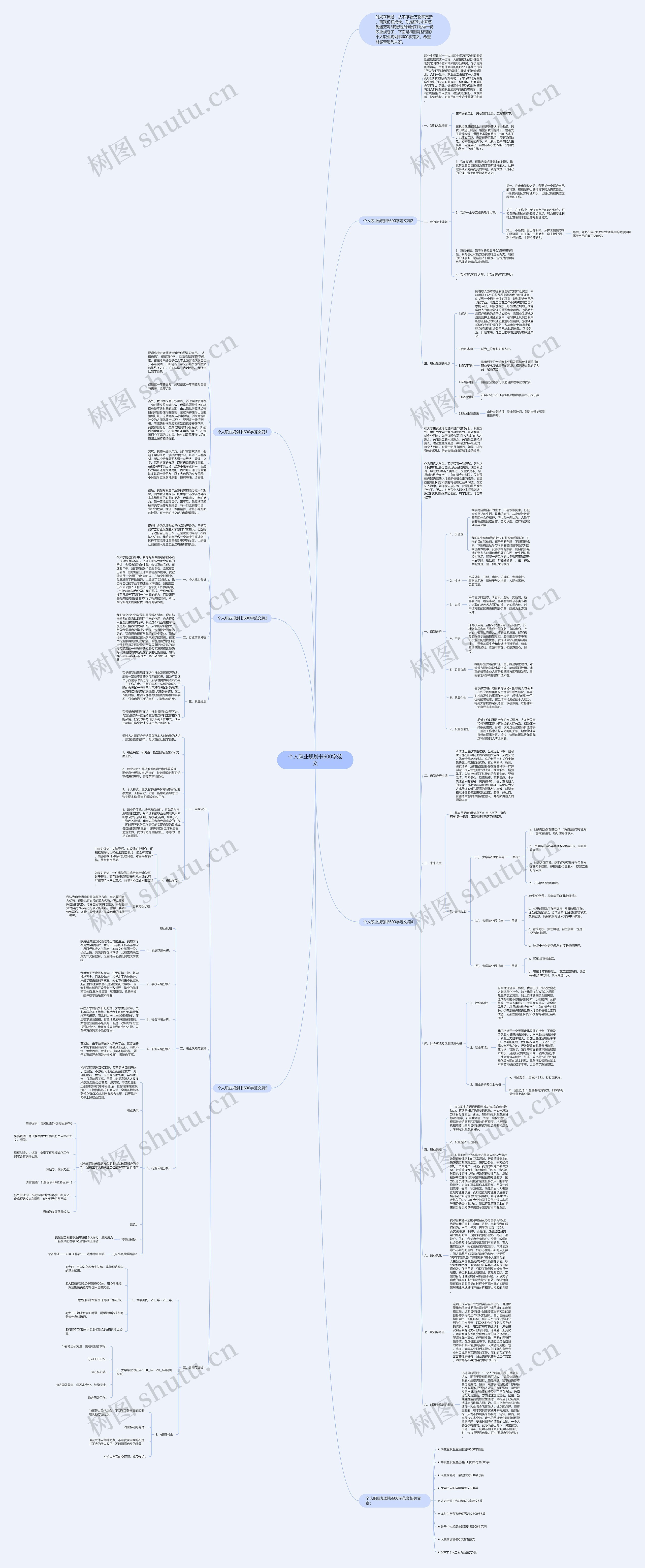 个人职业规划书600字范文