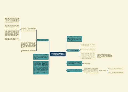 2016医师资格考试护理学:心源性晕厥的心律失常思维导图