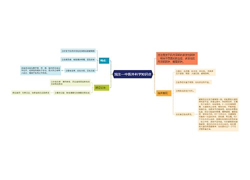 流注—中医外科学知识点