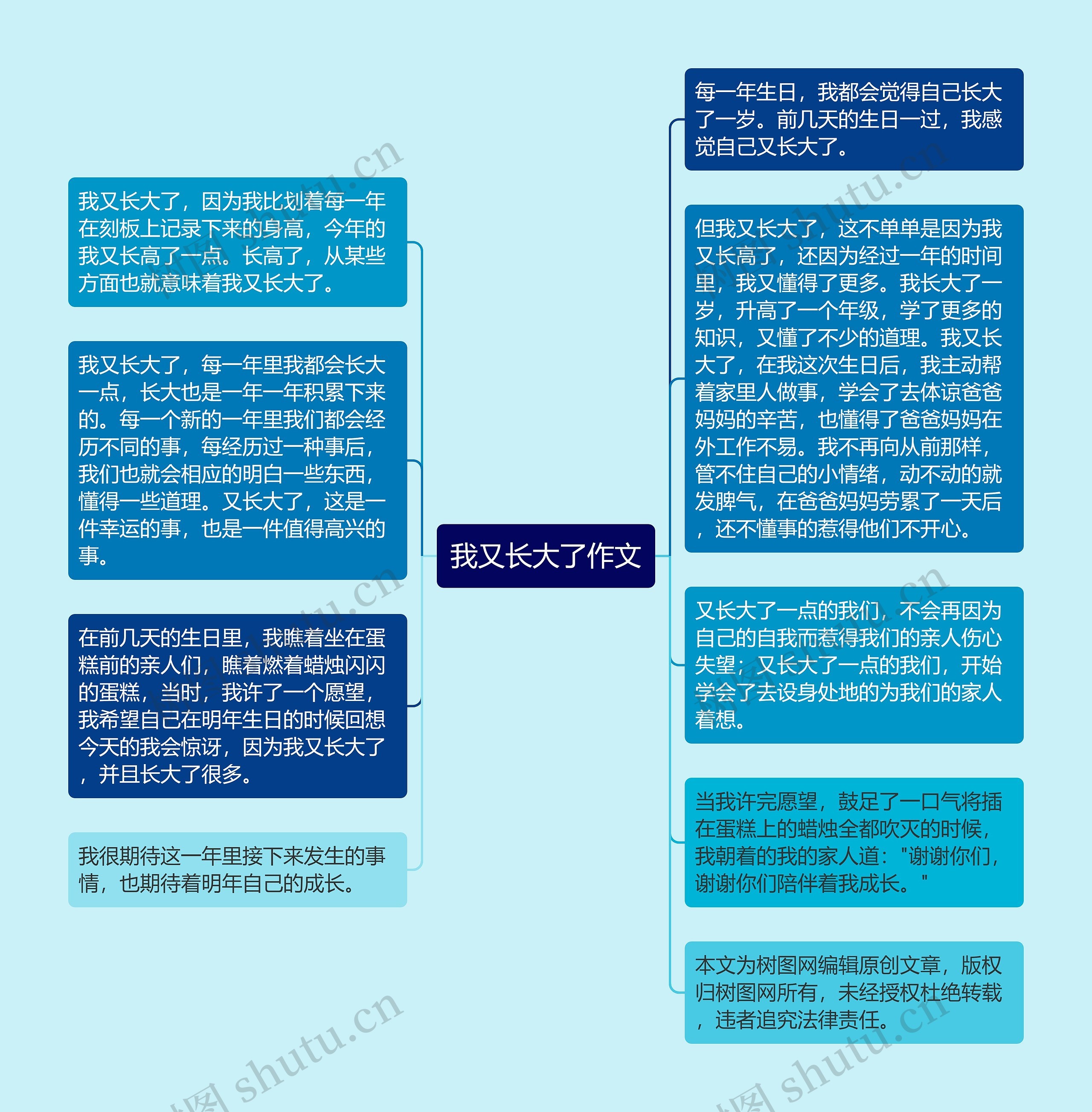 我又长大了作文