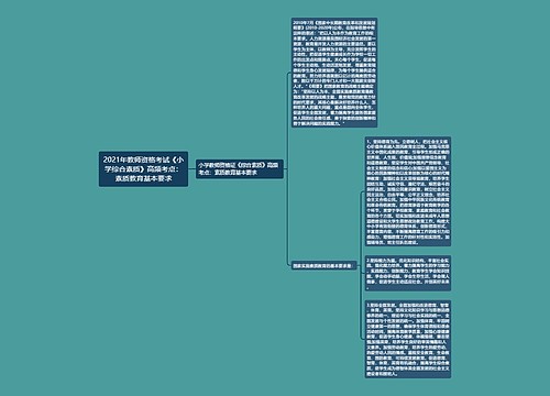 2021年教师资格考试《小学综合素质》高频考点:素质教育基本要求 2021年教师资格考试《小学综合素质》高频考点:素质教育基本要求