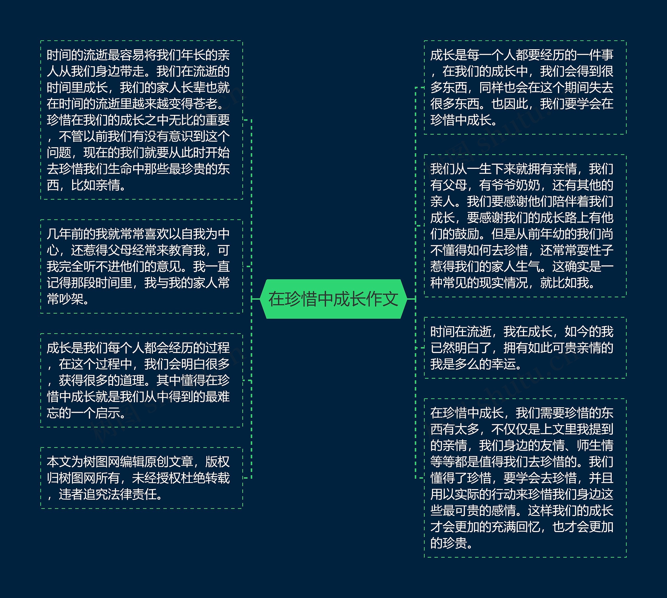 在珍惜中成长作文