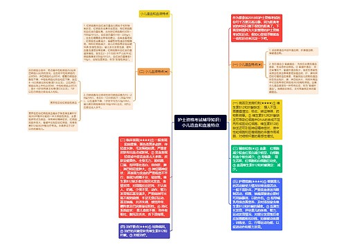 护士资格考试辅导知识：小儿造血和血液特点