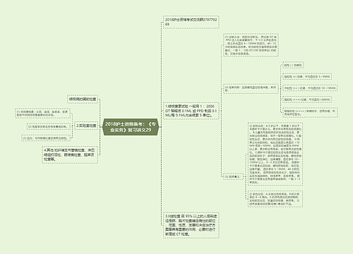 2018护士资格备考：《专业实务》复习讲义29