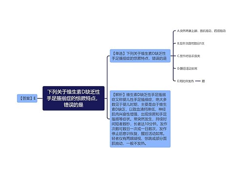 下列关于维生素D缺乏性手足搐搦症的惊厥特点，错误的是