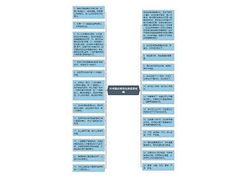 中考励志格言经典语录收藏