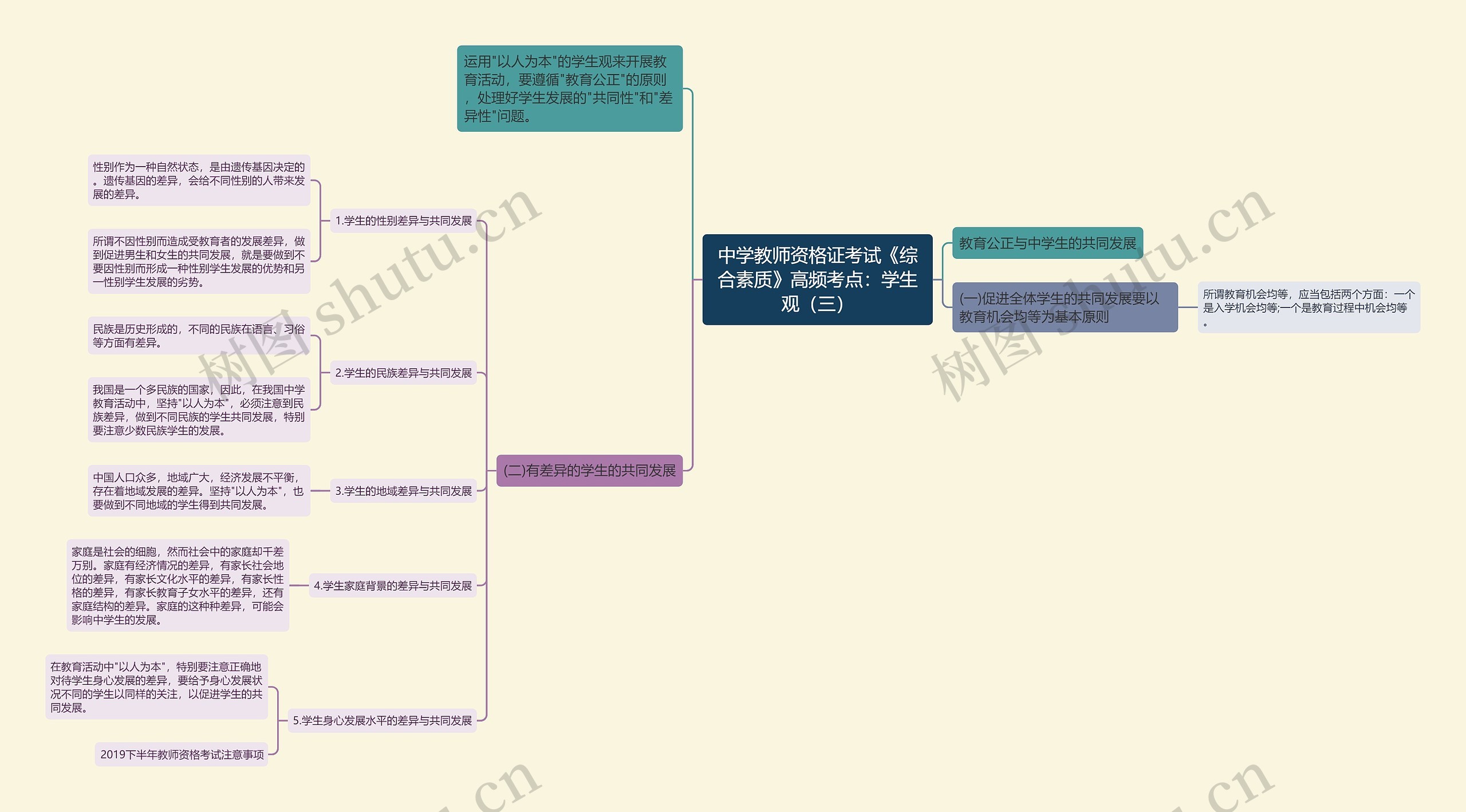 中学教师资格证考试《综合素质》高频考点：学生观（三）