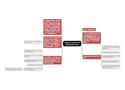 注册会计师《经济法》第四章商品房买卖合同