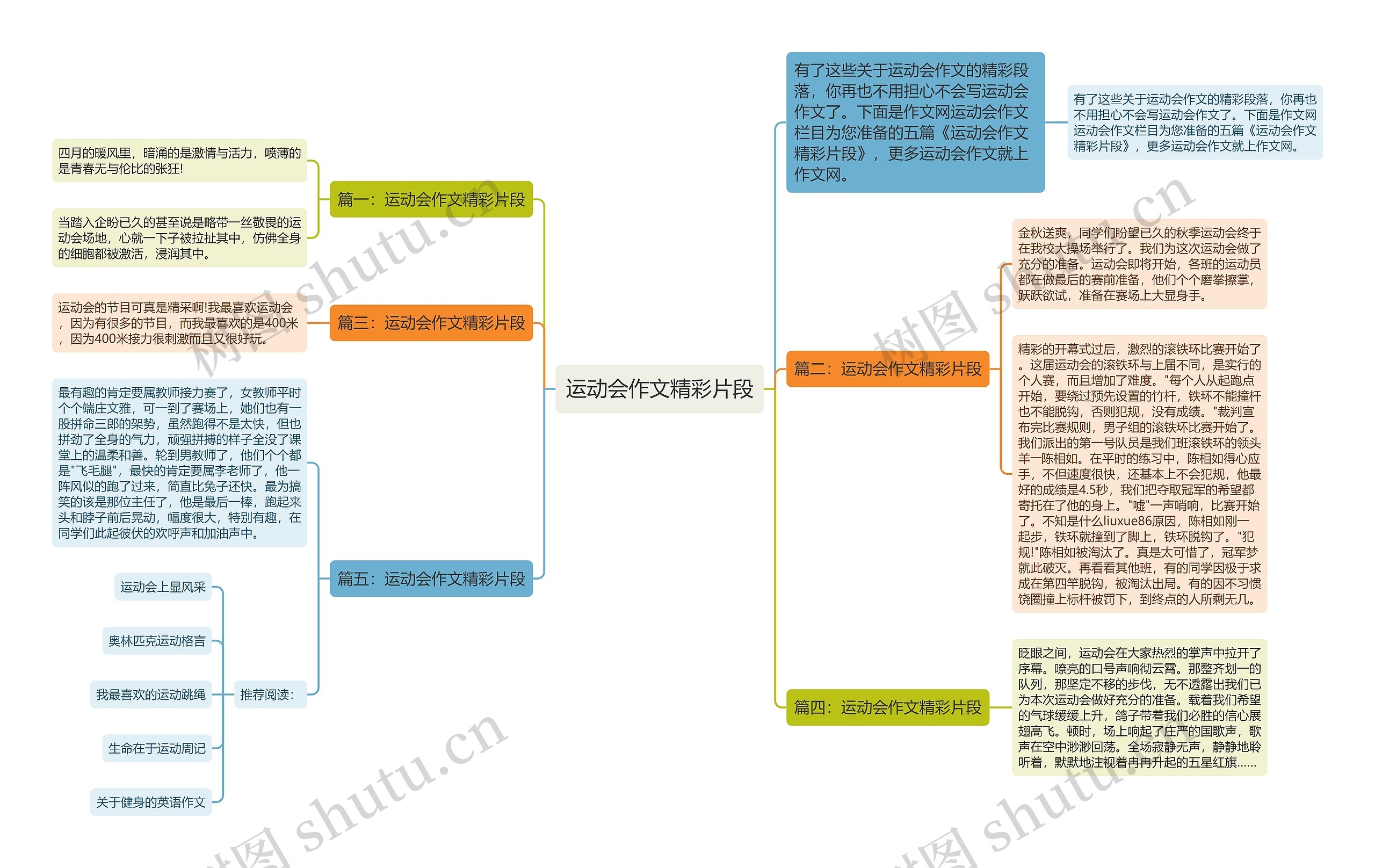 运动会作文精彩片段