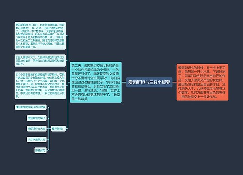 爱因斯坦与三只小板凳