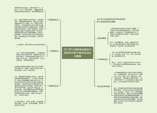 2017护士资格考试备考中阿司匹林的不良反应及防治措施