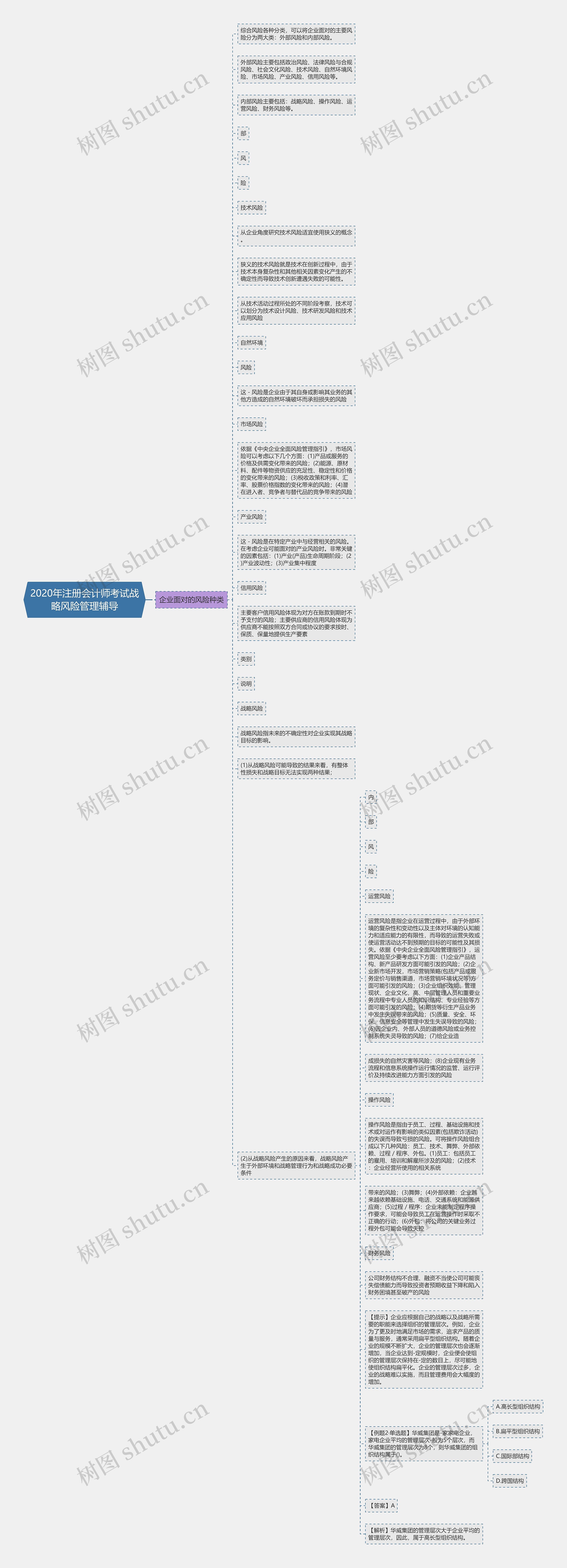 2020年注册会计师考试战略风险管理辅导