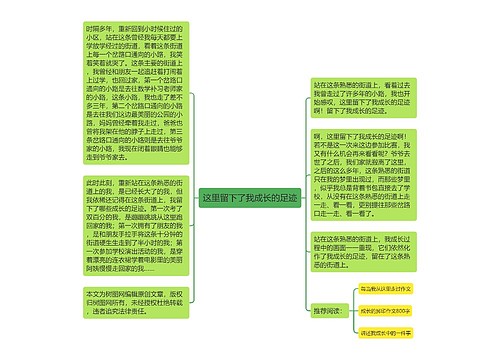 这里留下了我成长的足迹