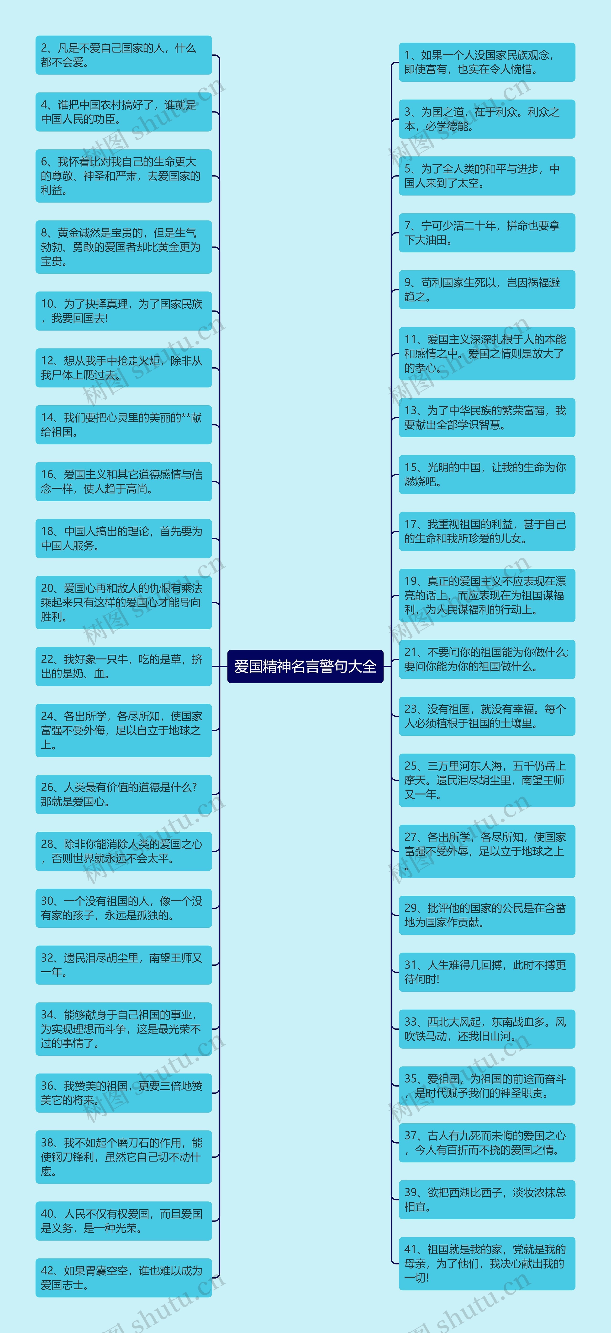 爱国精神名言警句大全