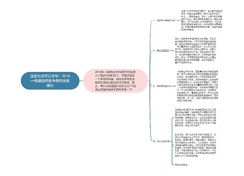 这些方法可以学学！2018一级建造师备考帮你快速提分