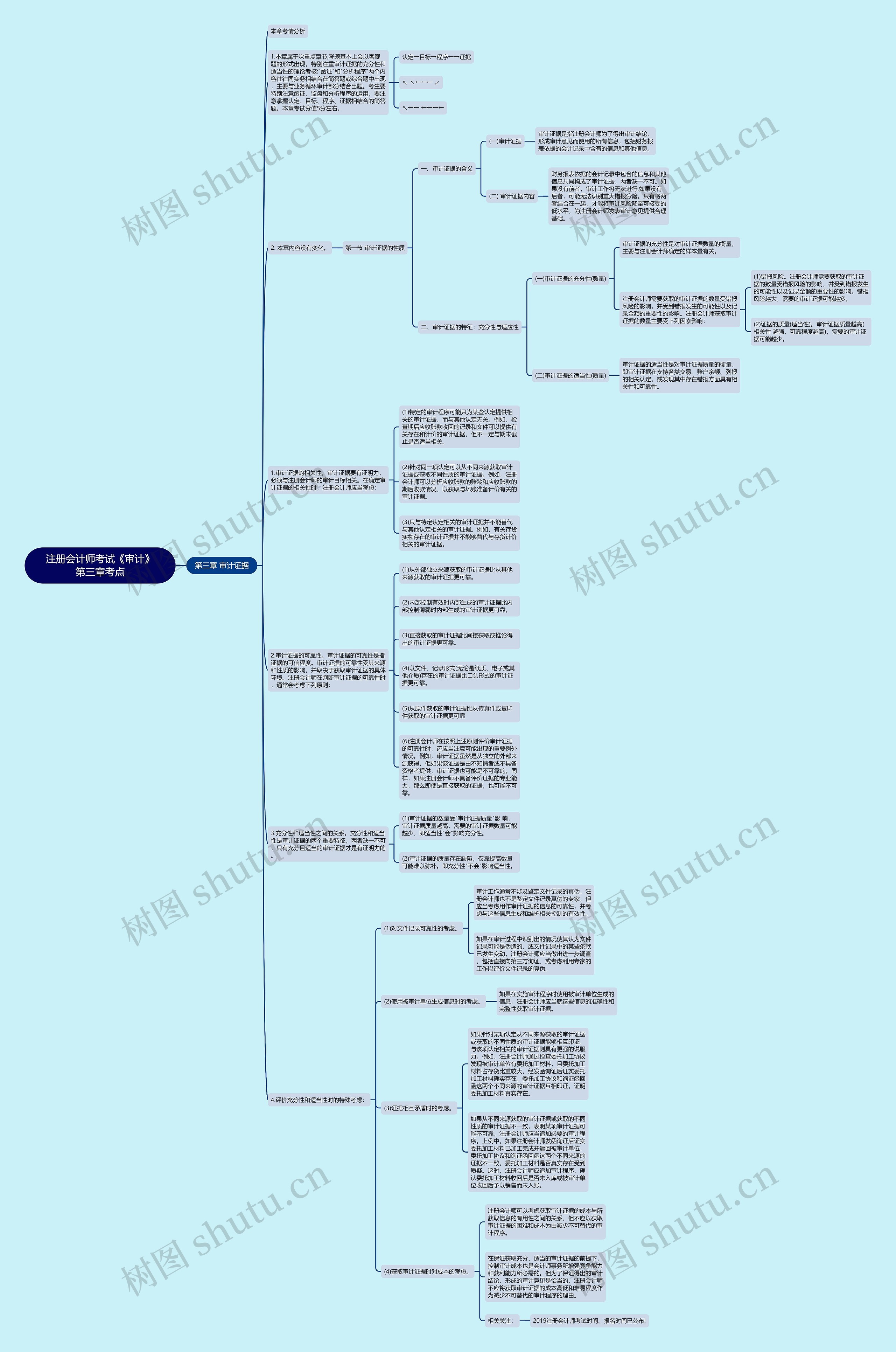 注册会计师考试《审计》第三章考点