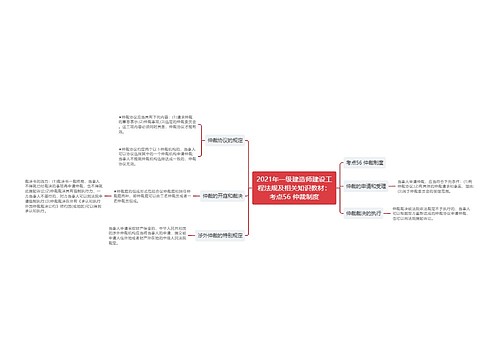 2021年一级建造师建设工程法规及相关知识教材：考点56 仲裁制度