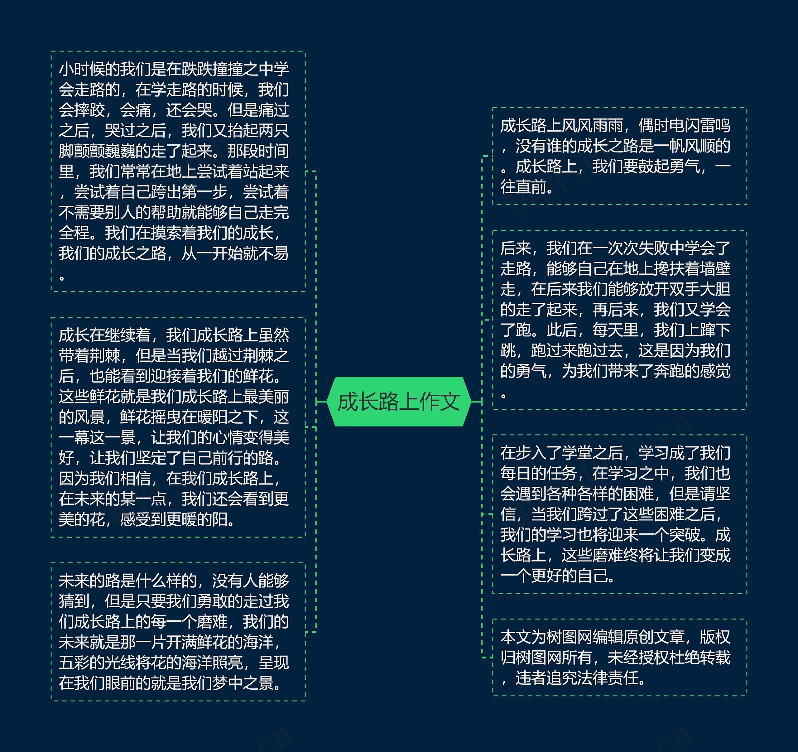 成长路上作文