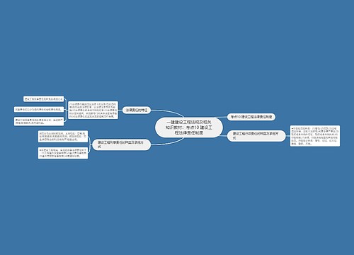 一建建设工程法规及相关知识教材:考点10 建设工程法律责任制度 一建建设工程法规及相关知识教材:考点10 建设工程法律责任制度