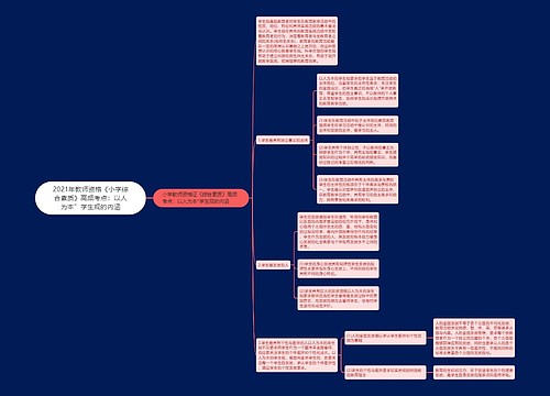 2021年教师资格《小学综合素质》高频考点：以人为本”学生观的内涵