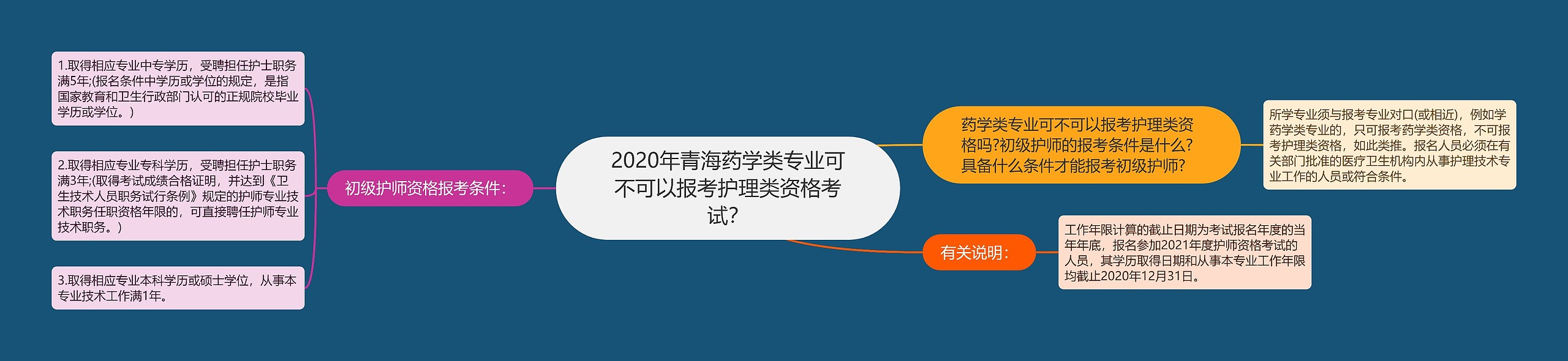 2020年青海药学类专业可不可以报考护理类资格考试？