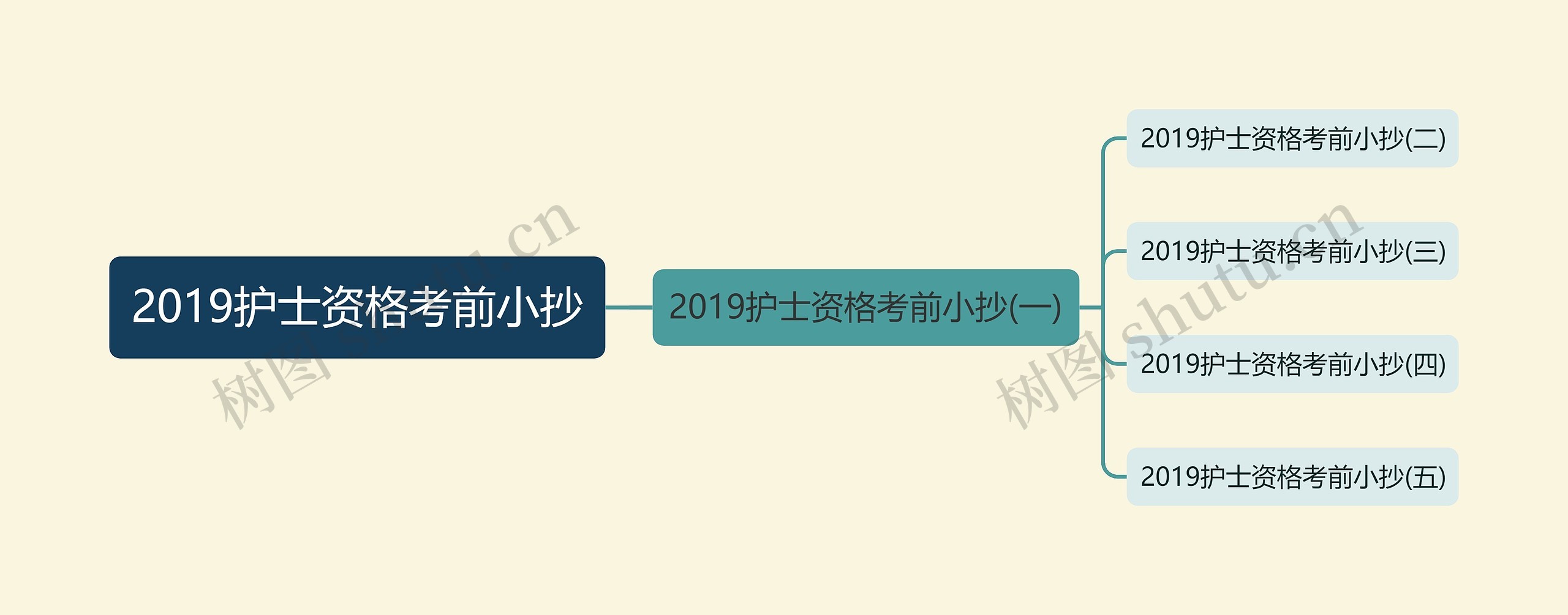 2019护士资格考前小抄