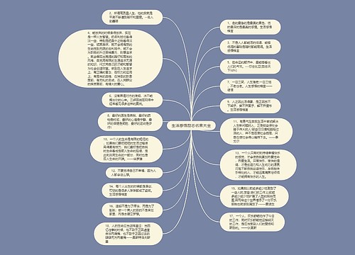 生活感悟励志名言大全