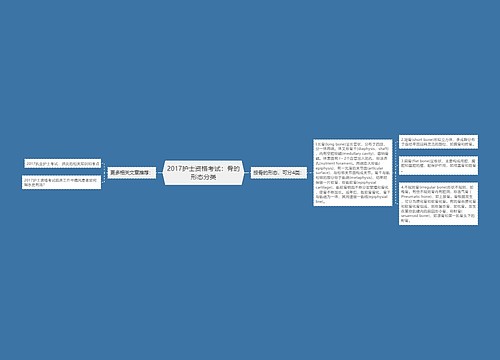 2017护士资格考试：骨的形态分类