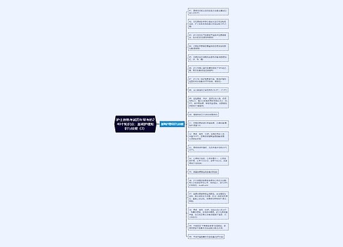 护士资格考试历年常考的240个知识点：基础护理知识与技能（3）