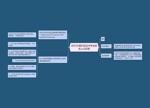 2022宁夏护资证书考试报名入口在哪