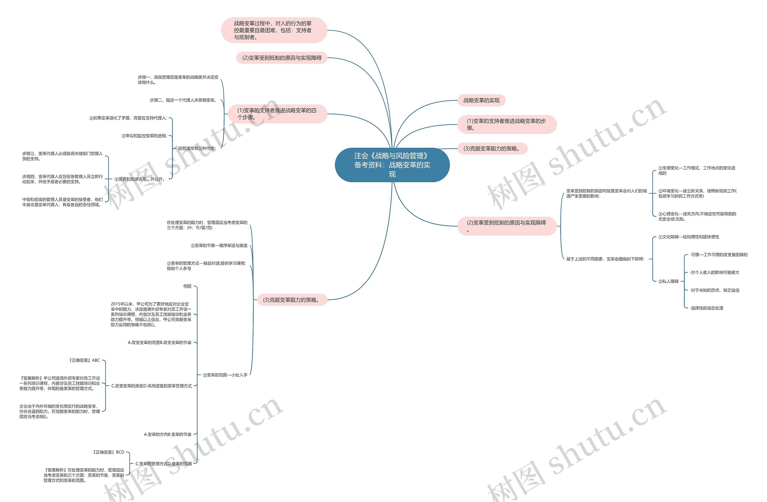 注会《战略与风险管理》备考资料:战略变革的实现 注会《战略与风险管理》备考资料:战略变革的实现