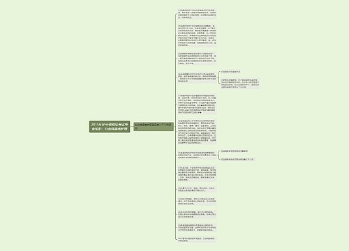 2015年护士资格证考试专业知识：白血病患者护理