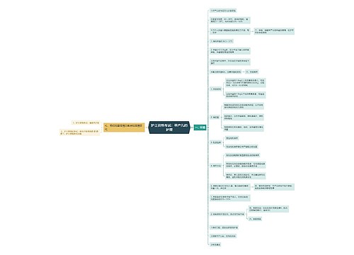 护士资格考试：早产儿的护理思维导图