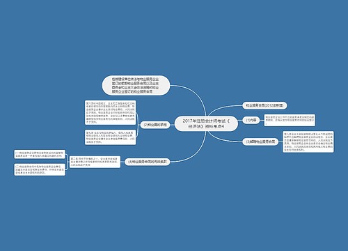 2017年注册会计师考试《经济法》资料考点4