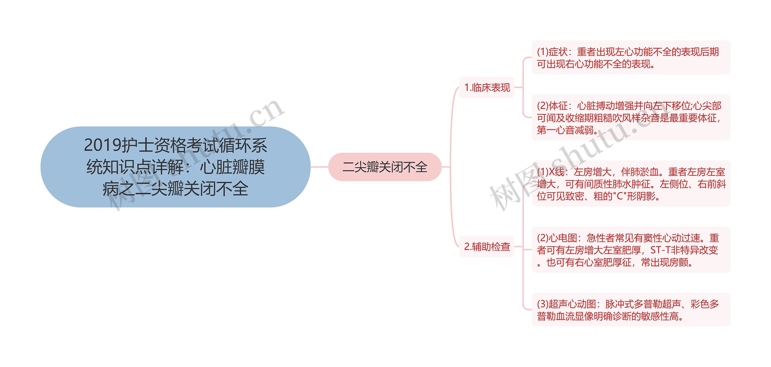 2019护士资格考试循环系统知识点详解：心脏瓣膜病之二尖瓣关闭不全