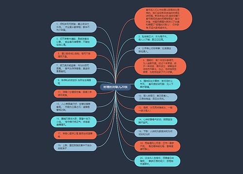 哲理的对联儿20条