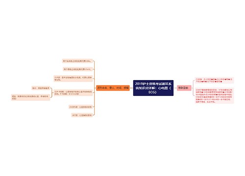 2019护士资格考试循环系统知识点详解：心电图（ECG）