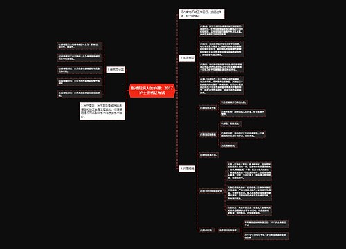 肠梗阻病人的护理：2017护士资格证考试