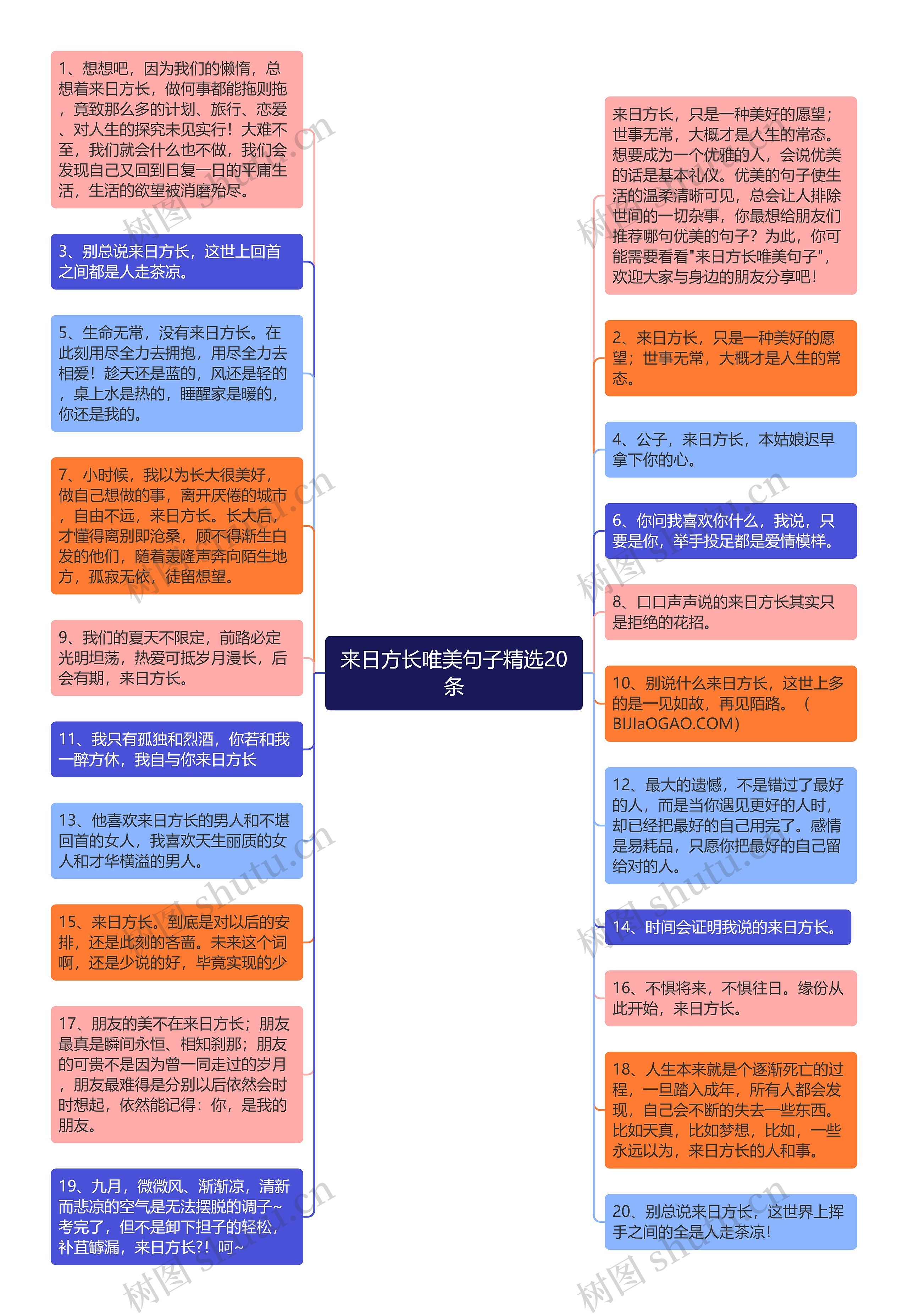 来日方长唯美句子精选20条