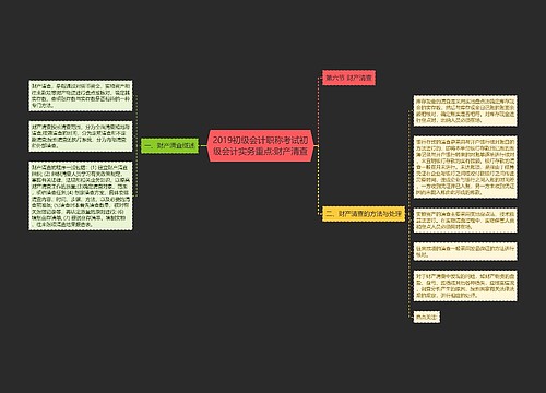 2019初级会计职称考试初级会计实务重点:财产清查 2019初级会计职称考试初级会计实务重点:财产清查