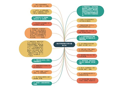 励志青春爱情名言警句精选22条