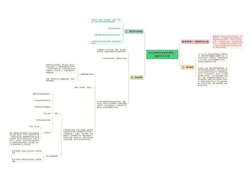 护士资格证考试护理学：腹部损伤护理思维导图
