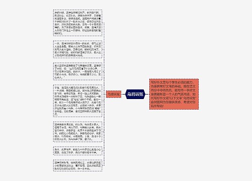 乌鸦诉冤