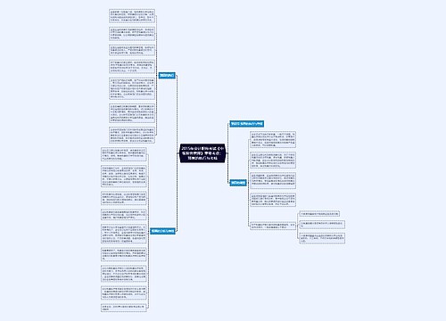 2015年会计职称考试《中级财务管理》重要考点:预算的执行与考核 2015年会计职称考试《中级财务管理》重要考点:预算的执行与考核