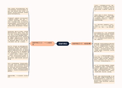 圣诞节周记