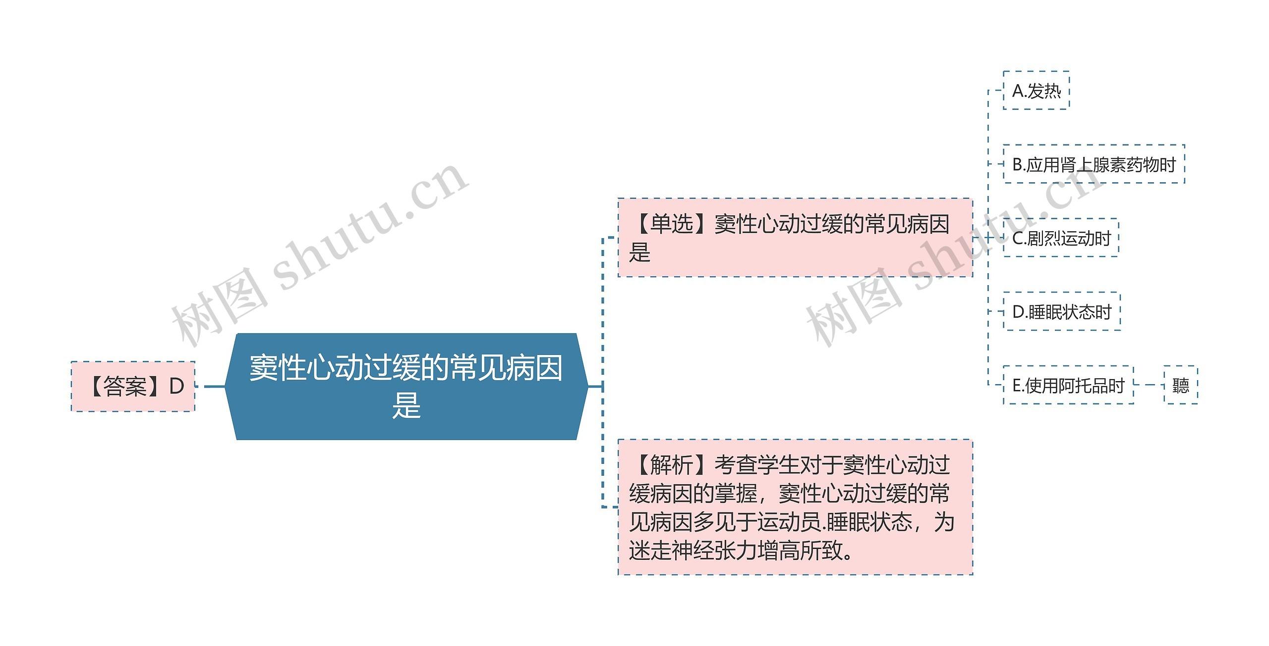 窦性心动过缓的常见病因是