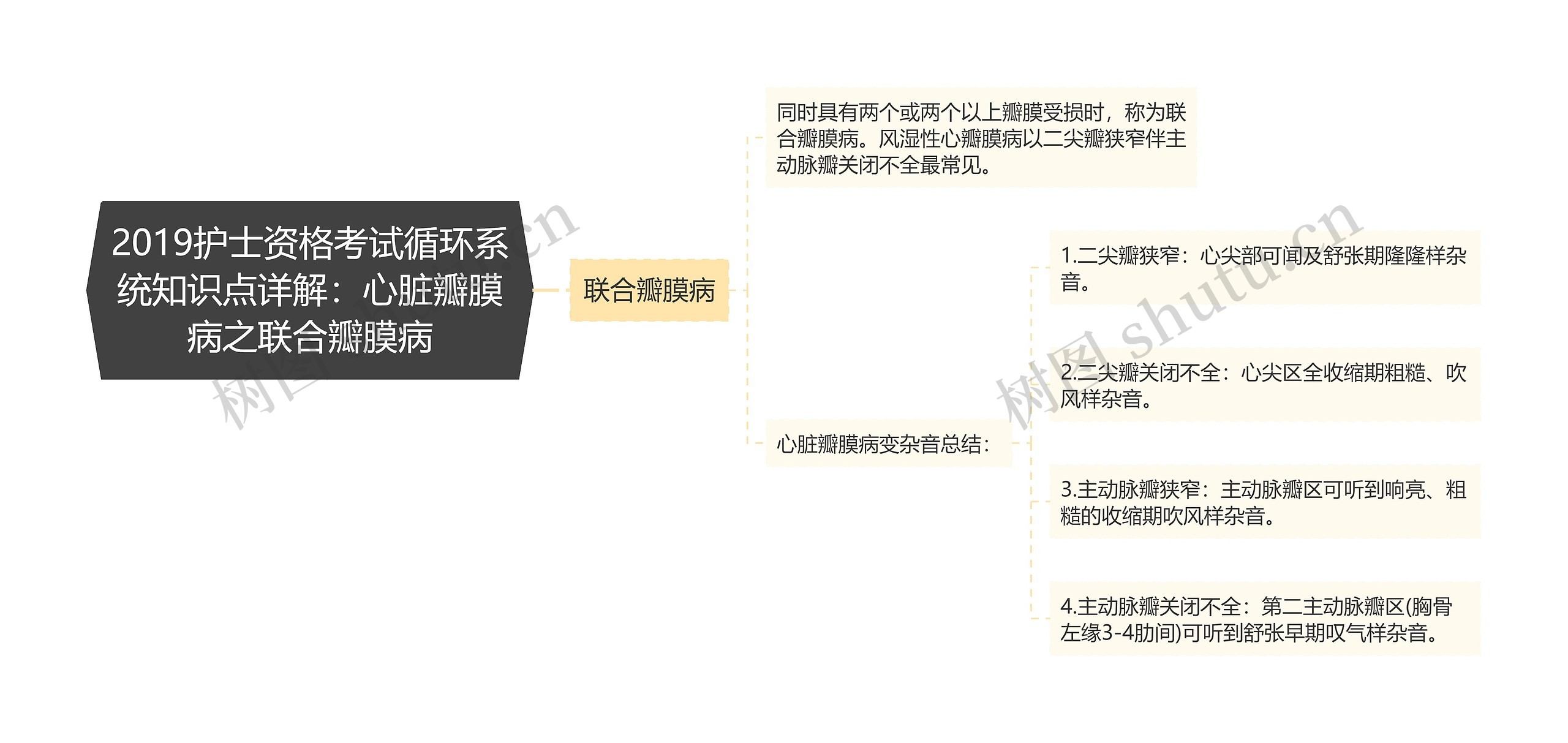 2019护士资格考试循环系统知识点详解：心脏瓣膜病之联合瓣膜病